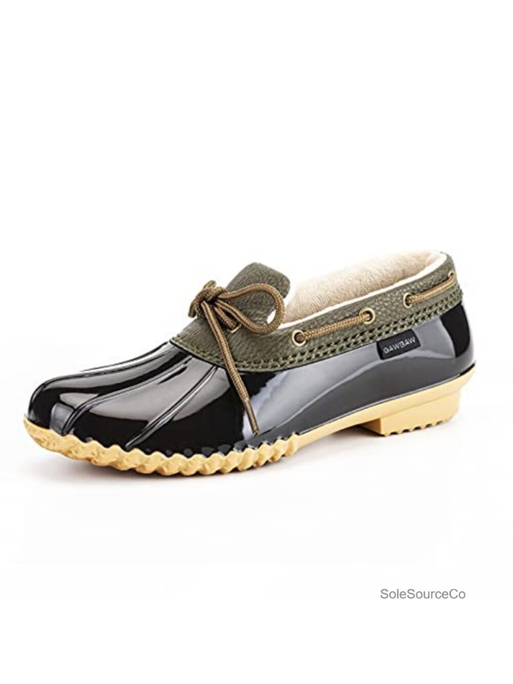 Waterproof Women's Duck Shoes - Slip On Ankle Rain Boots - Anti-Slip Garden